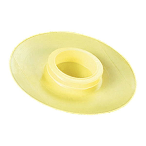 FLANGE COVER, Yellow, Linear Low Density Polyethylene 10 PK