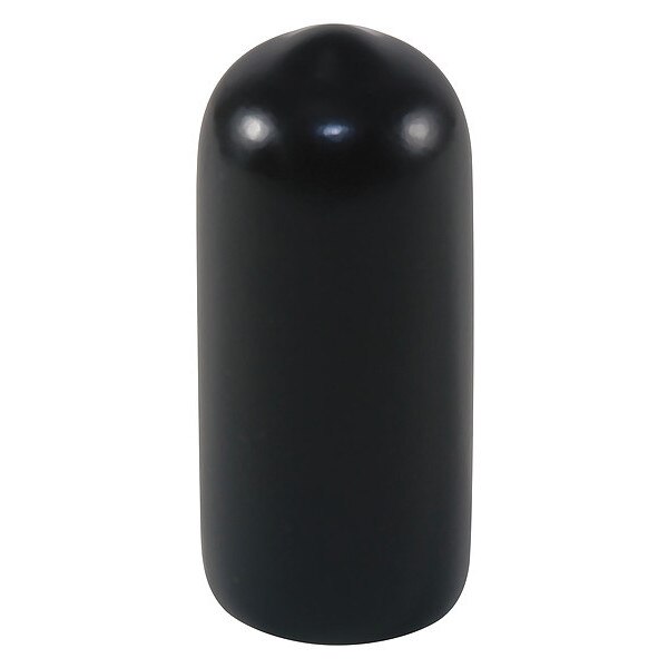 High Temp Vinyl Caps, Black, Vinyl 500 PK