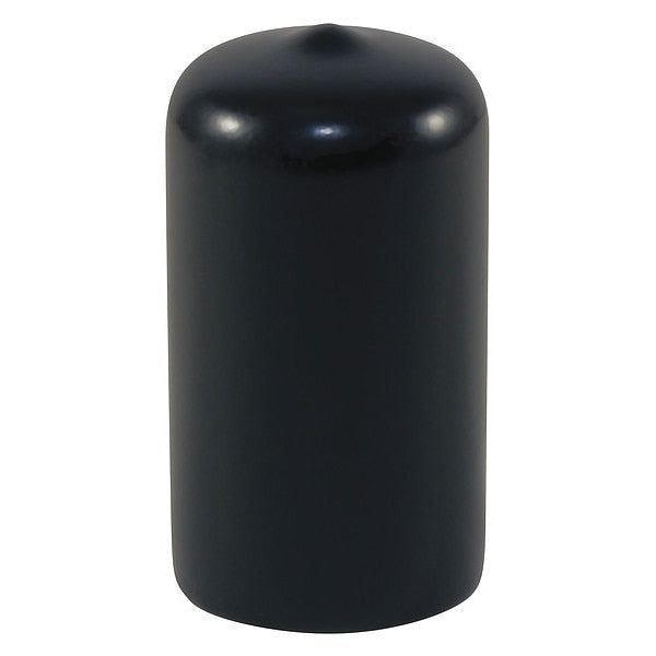 High Temp Vinyl Caps, Black, Vinyl 500 PK