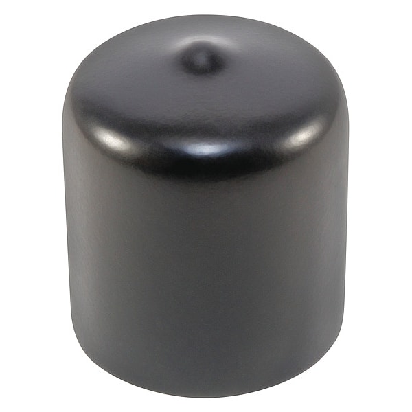 High Temp Vinyl Caps, Black, Vinyl 1000 PK