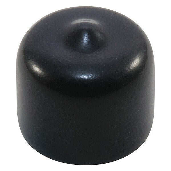 High Temp Vinyl Caps, Black, Vinyl 5000 PK