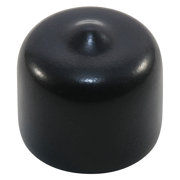 High Temp Vinyl Caps, Black, Vinyl 5000 PK