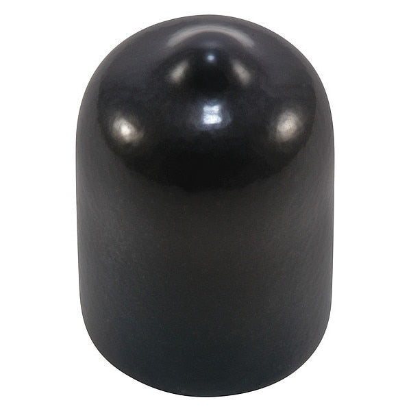 High Temp Vinyl Caps, Black, Vinyl 5000 PK
