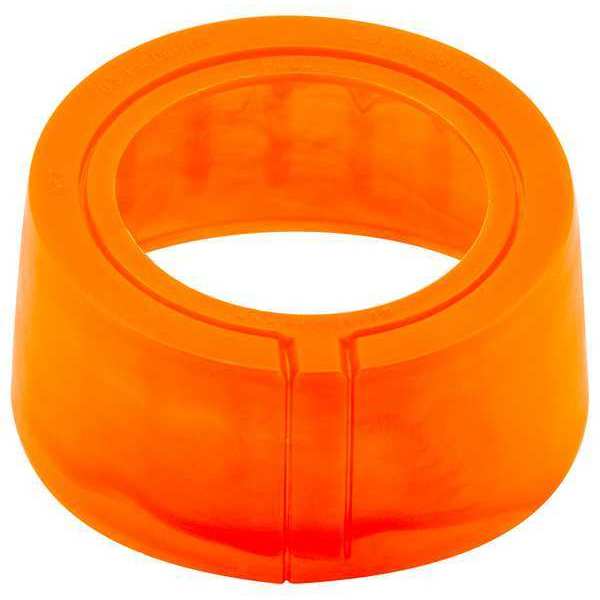 OPEN END THREAD PROTEC, Blue, Orange, Low Density Polyethylene 1500 PK