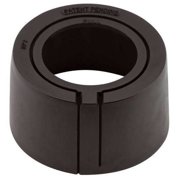 OPEN END THREAD PROTEC, Black, Yellow, Low Density Polyethylene 600 PK