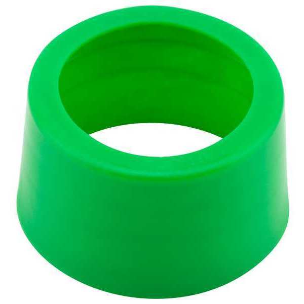 OPEN END THREAD PROTEC, Green, Red, Low Density Polyethylene 2500 PK