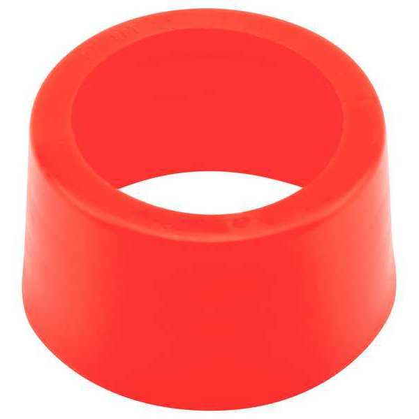 OPEN END THREAD PROTEC, Green, Red, Low Density Polyethylene 2500 PK