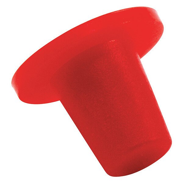 Tapered Cap/Plug, Red, 5000 PK