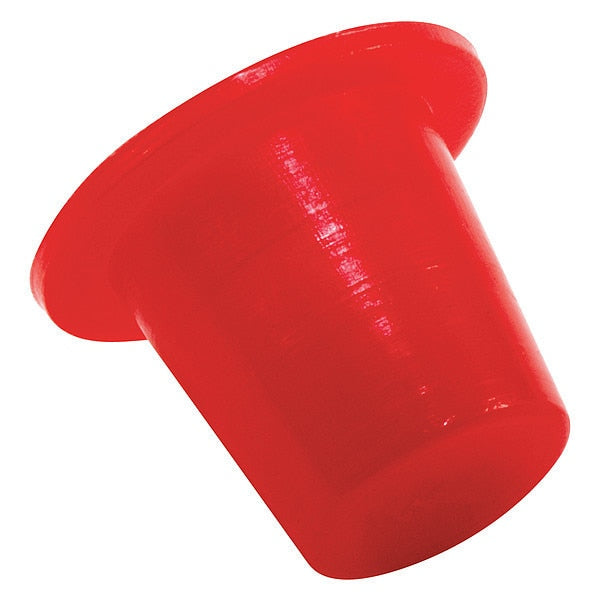 Tapered Cap/Plug, Red, 3000 PK