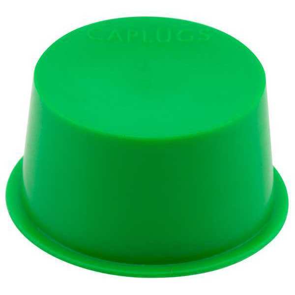 Tapered Cap/Plug, Green, 5000 PK