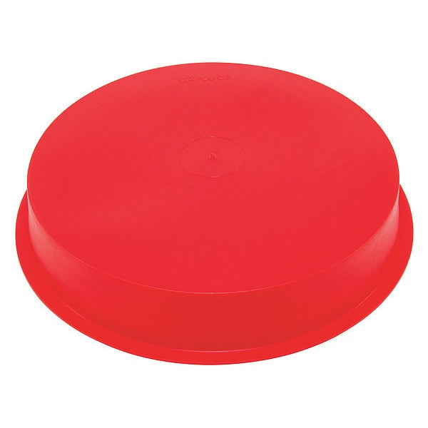 Tapered Cap/Plug, Red, 50 PK