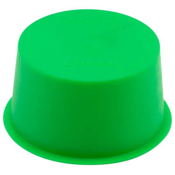 Tapered Cap/Plug, Green, 1000 PK