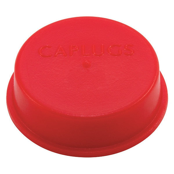 Tapered Cap/Plug, Red, 1000 PK