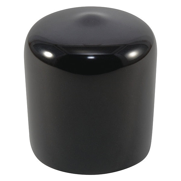 Vinyl Cap, Black, Vinyl 1200 PK