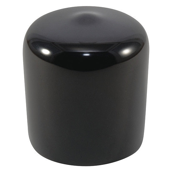 Vinyl Cap, Black, Vinyl 160 PK