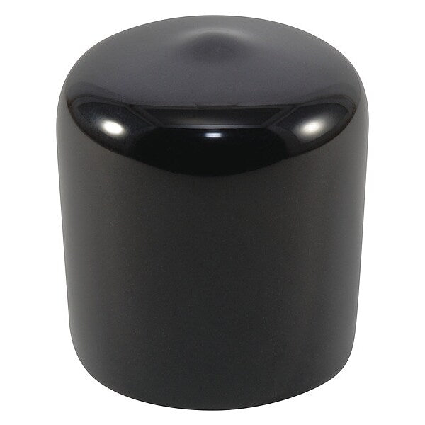 Vinyl Cap, Black, Vinyl 1000 PK