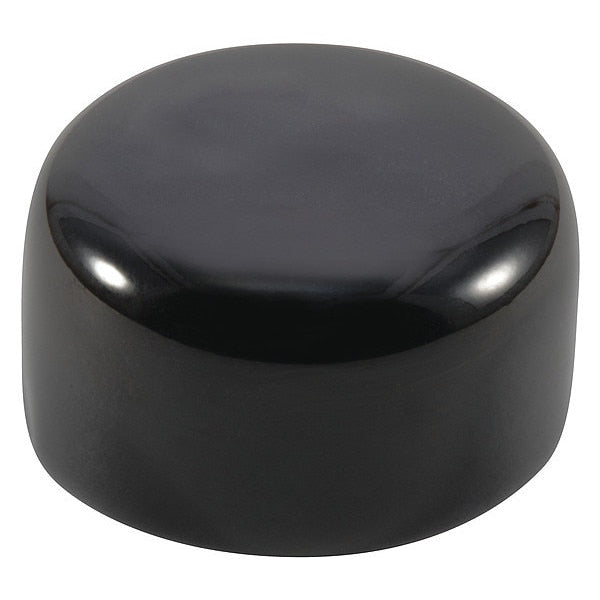Vinyl Cap, Black, Vinyl 2500 PK
