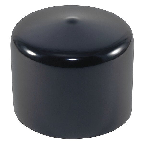Vinyl Cap, Black, Vinyl 60 PK
