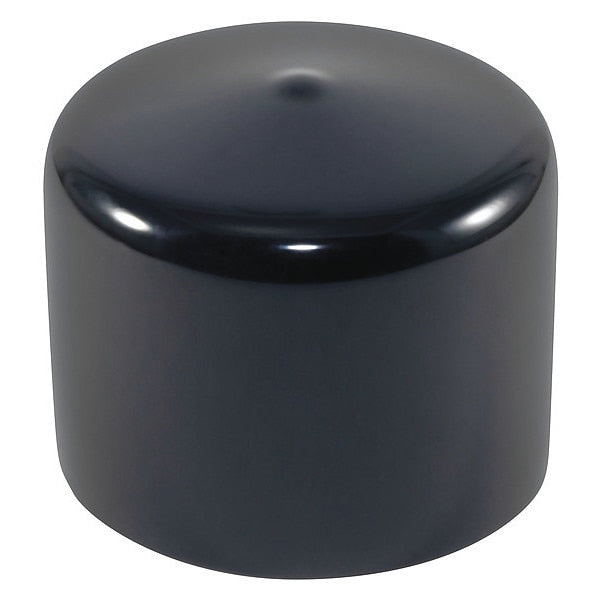Vinyl Cap, Black, Vinyl 250 PK