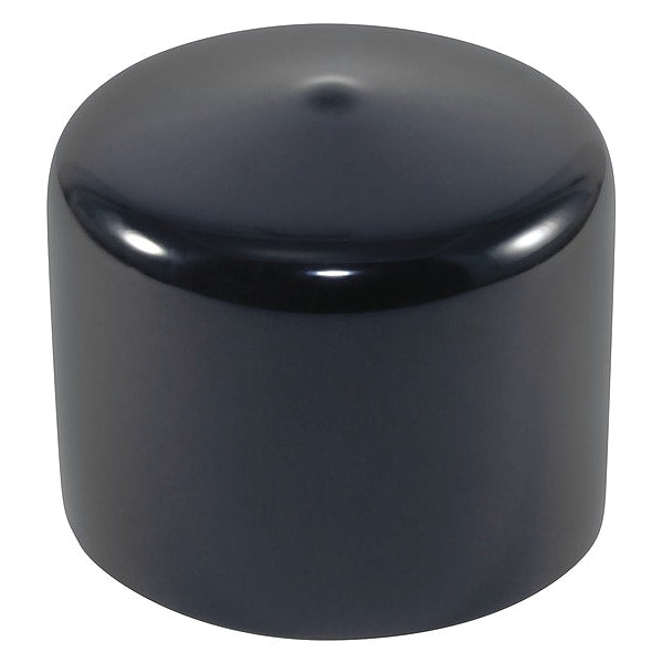 Vinyl Cap, Black, Vinyl 300 PK
