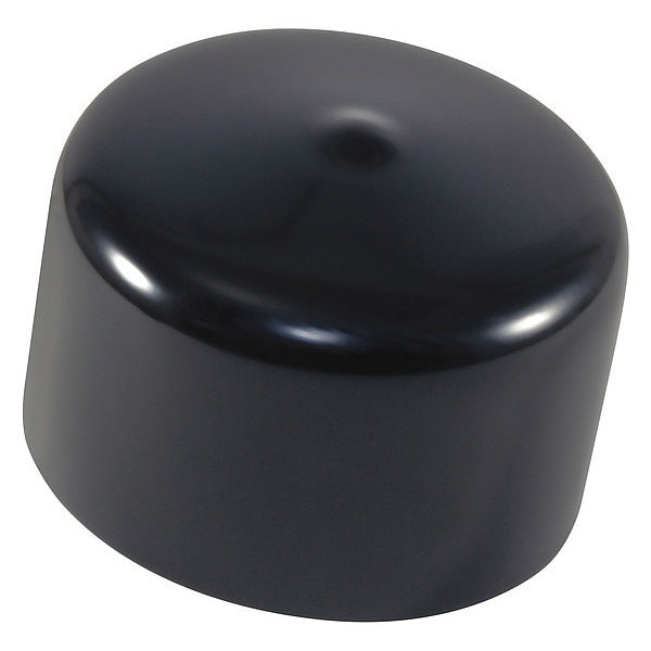 Vinyl Cap, Black, Vinyl 120 PK