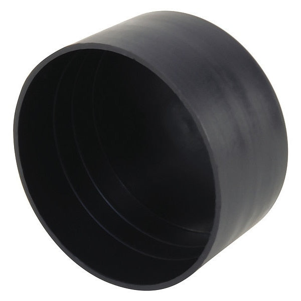 Closed End Thread Protector, Black, Low-Density Polyethylene 500 PK