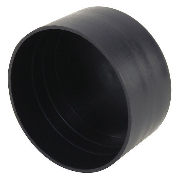 Closed End Thread Protector, Black, Low-Density Polyethylene 800 PK