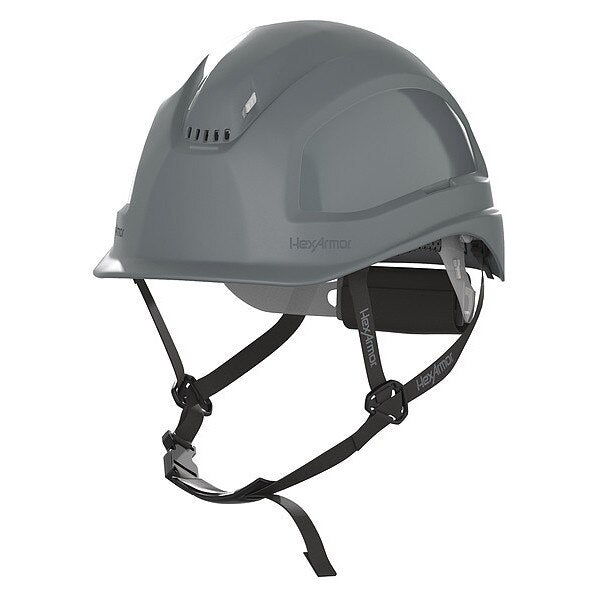 Front Brim Hard Hat, Type 1, Class C, Ratchet (6-Point), Gray