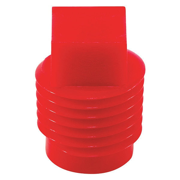 Threaded Plug, Red, 5000 PK