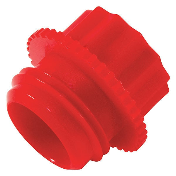 Threaded Plug, Red, 5000 PK
