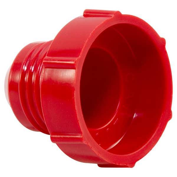 Threaded Plug, Red, 5000 PK