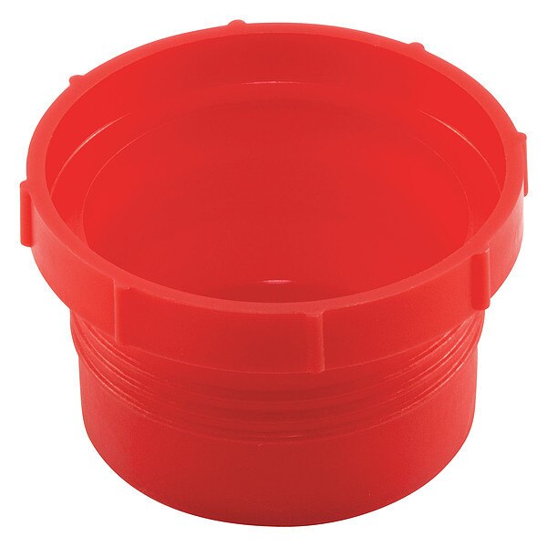 Threaded Plug, Red, 200 PK