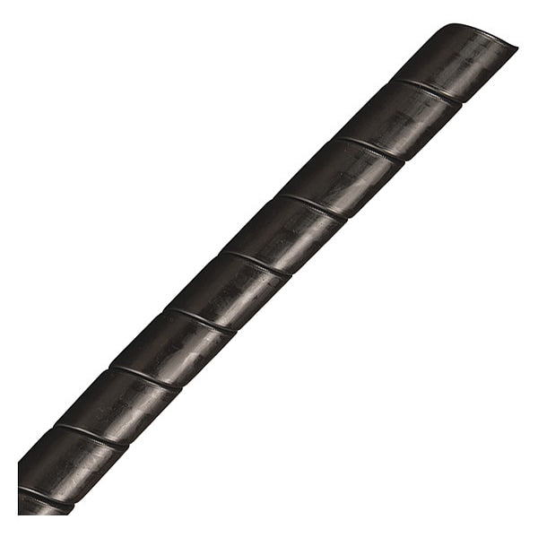 Spiral Wrap, Black, 165 ft