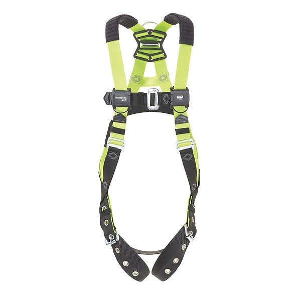 Miller H500 Harness, Vest Style, Universal, Polyester, Green