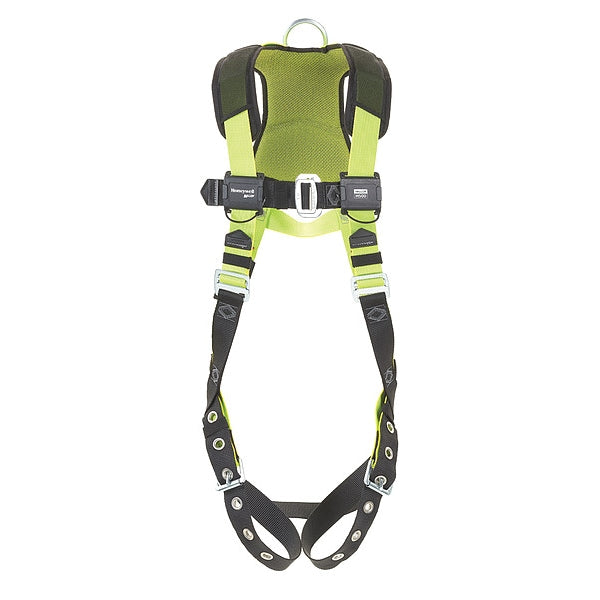 Miller H500 Harness, Vest Style, S/M, Polyester, Green
