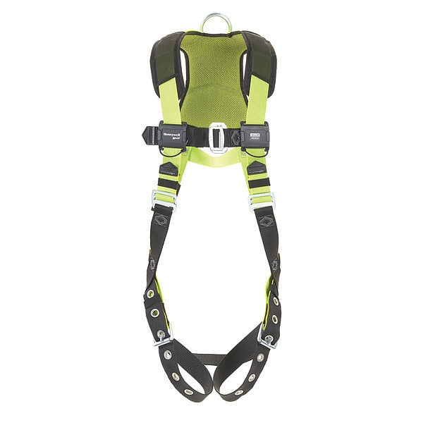 Miller H500 Harness, Vest Style, 2XL, Polyester, Green