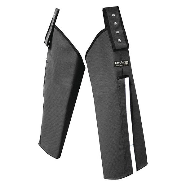 Chainsaw Chaps, Gray, SuperFabric(R), Size 3XL, 30 in Length