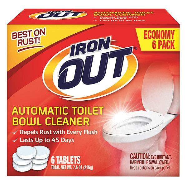 Toilet Bowl Cleaner, 6.3 oz, Box, PK4