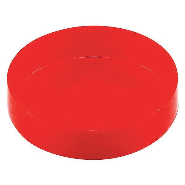 Sleeve Cap, Red, Low Density Polyethylene 200 PK