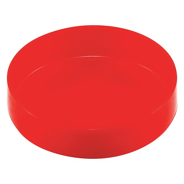 Sleeve Cap, Red, Low Density Polyethylene 1000 PK