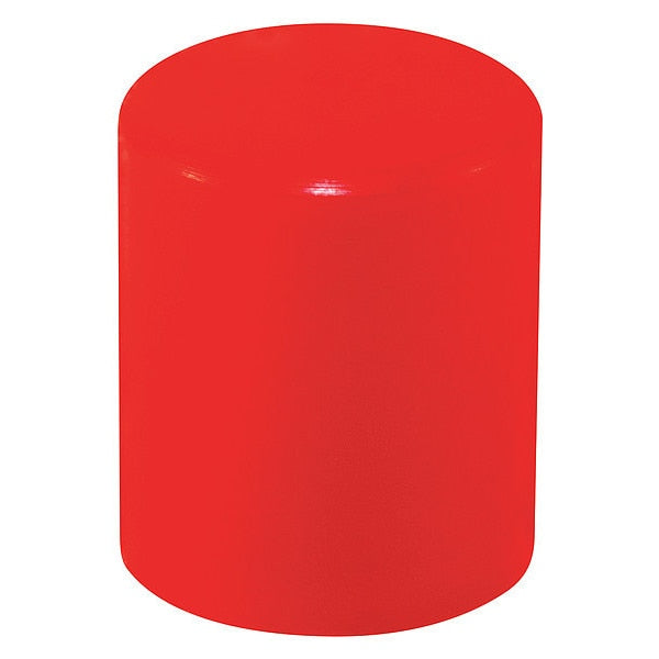 Sleeve Cap, Red, Low Density Polyethylene 500 PK