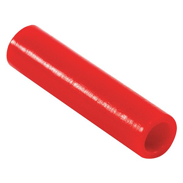 Sleeve Cap, Red, Low Density Polyethylene 5000 PK