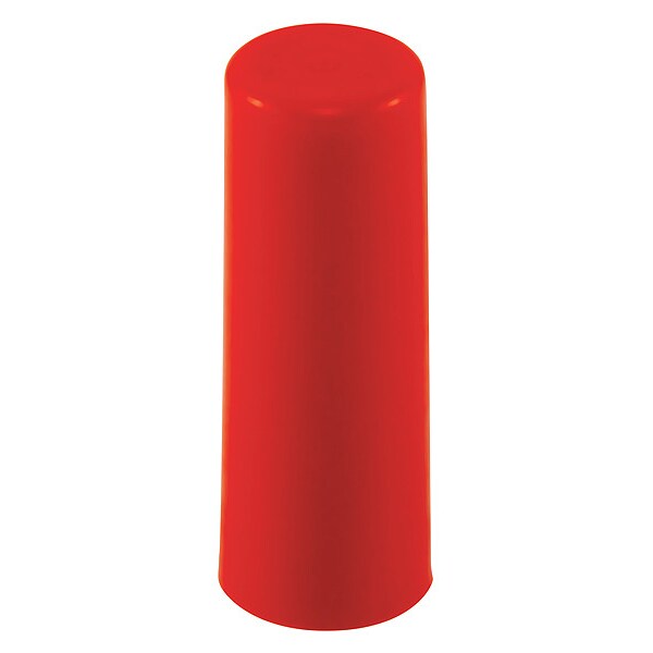 Sleeve Cap, Red, Low Density Polyethylene 25000 PK