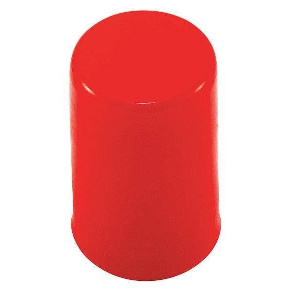 Sleeve Cap, Red, Low Density Polyethylene 4000 PK