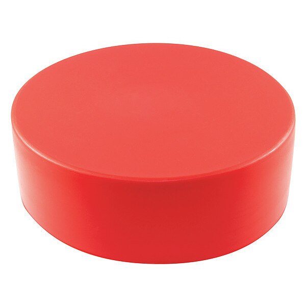 Sleeve Cap, Red, Low Density Polyethylene 40 PK