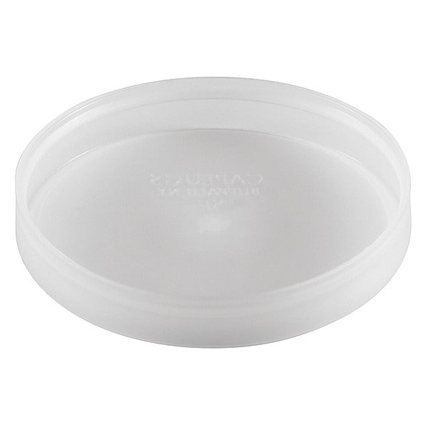 Flange Cover, Natural, Low Density Polyethylene 500 PK