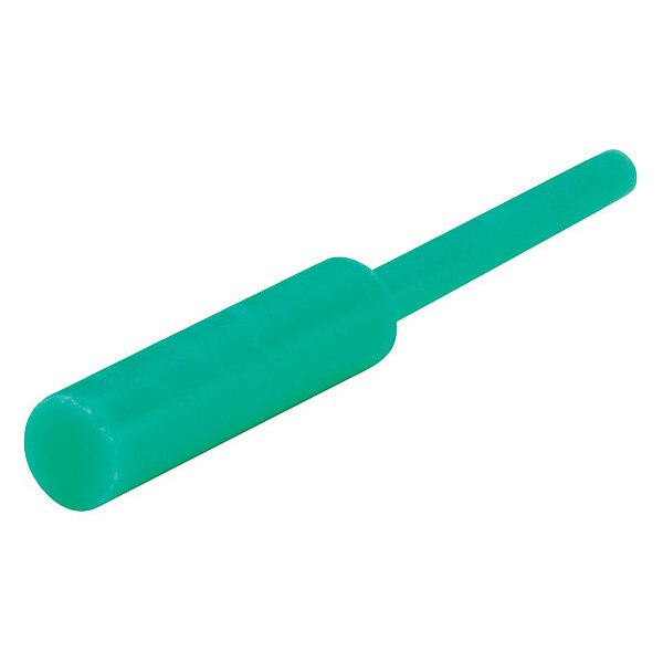 Ultrabake Silicone Pull Plug, Green, Silicone 500 PK