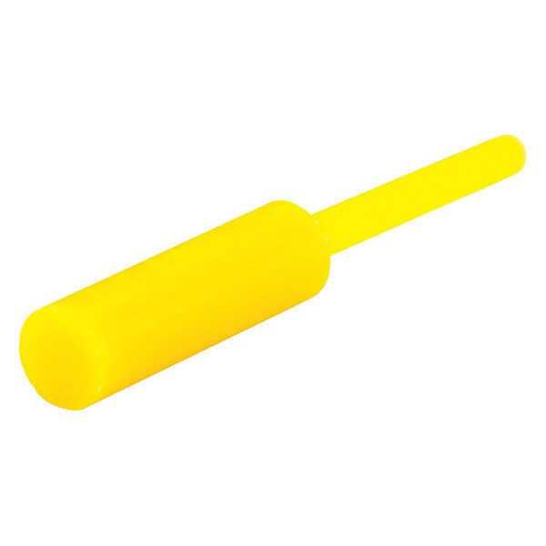 Ultrabake Silicone Pull Plug, Yellow, Silicone 500 PK