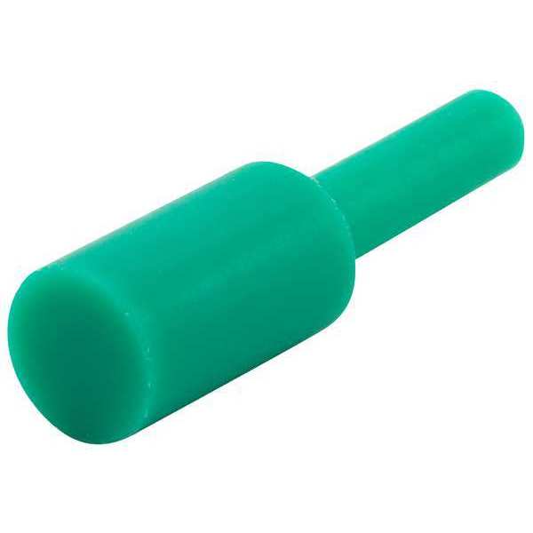 Ultrabake Silicone Pull Plug, Green, Silicone 250 PK