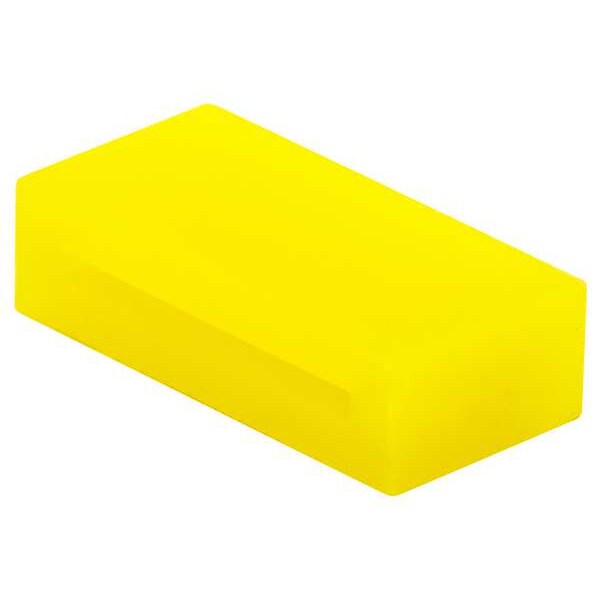 Ultrabake Rectangular Cap, Yellow, 1000 PK
